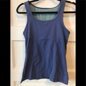 Athleta light blue tank (medium)